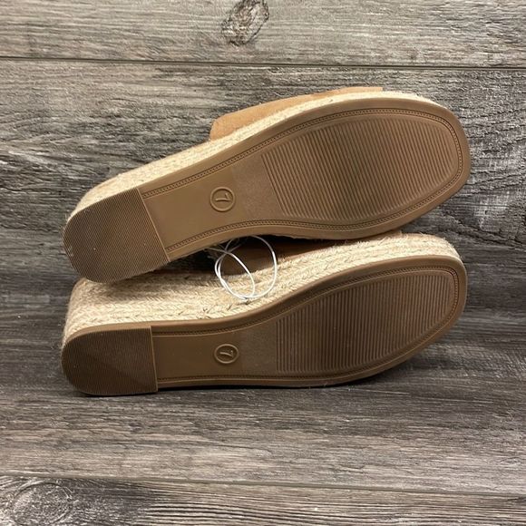 Women's Mavis Espadrille Mule Wedges - A New Day - Picture 6 of 8